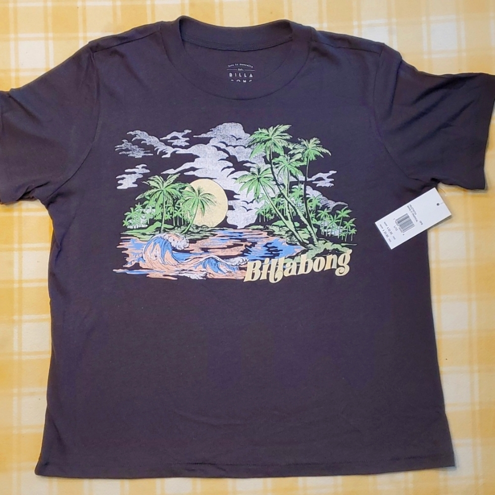 Billabong short sleeve tee sz L